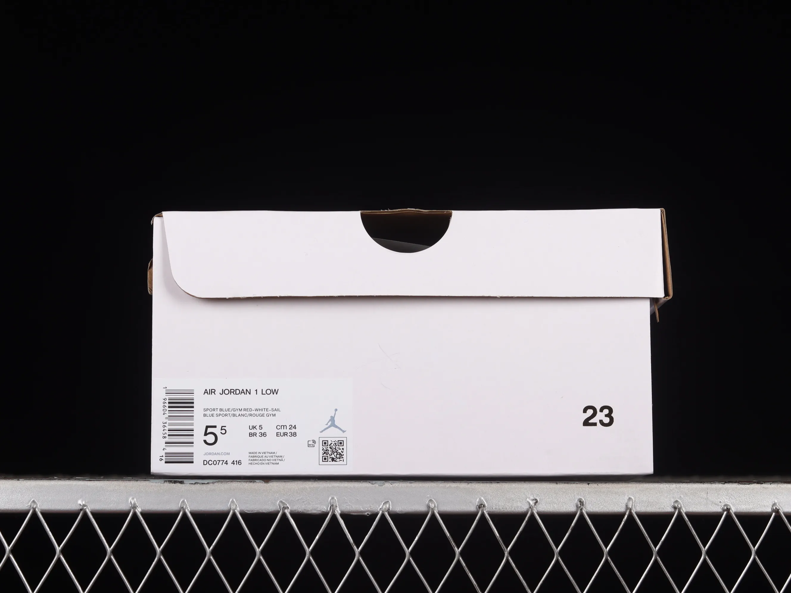 All categories Air Jordan Jordan series basketball shoes Air Jordan 1 Low Air Jordan 1 Low "Sport Blue" AJ1 Joe 1 Independence Day color low-top basketball shoes DC0774-416